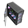 Počítačová skriňa Darkflash DK431 Mesh, ATX, čierna