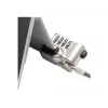 Káblový zámok DICOTA D31742 strieborný 2 m číselný zámok