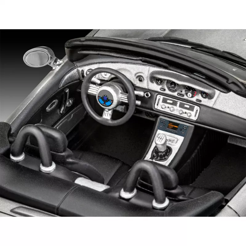 REVELL BMW Z8 1:24 stavebnica, hotový model auta