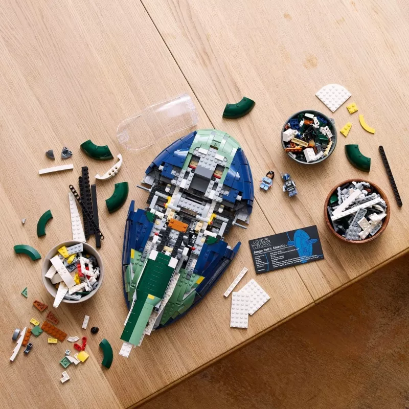 LEGO STAR WARS 75409 Jango Fetts Firespray-Class Raumschiff