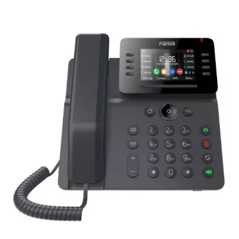 IP telefón Fanvil V64 čierny 12 liniek LCD WLAN