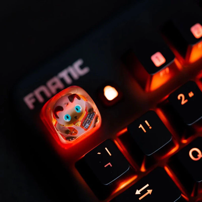 Fnatic Artisan Keycap Loeya klávesová čiapočka, oranžová