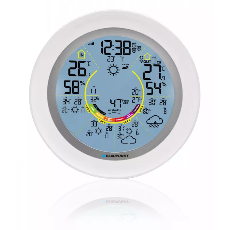 Blaupunkt WS60WH App meteostanica, biela