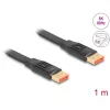DeLOCK DisplayPort plochý kábel 8K 60 Hz 1 m