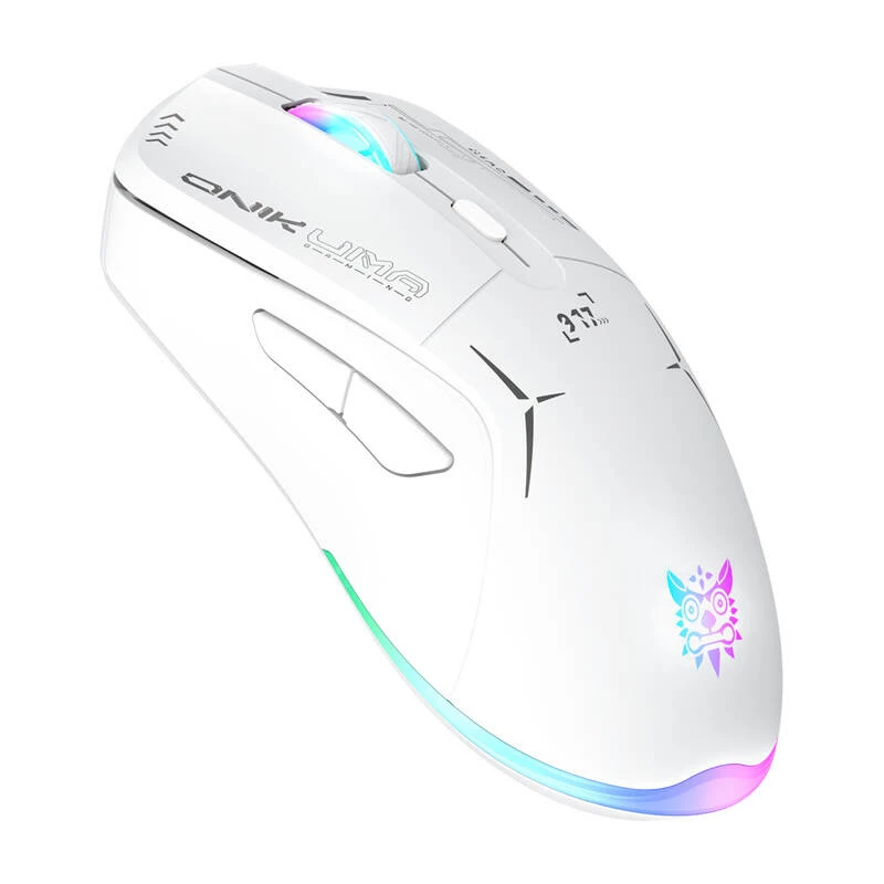 Herná myš Onikuma CW917 2.4G kábel biela