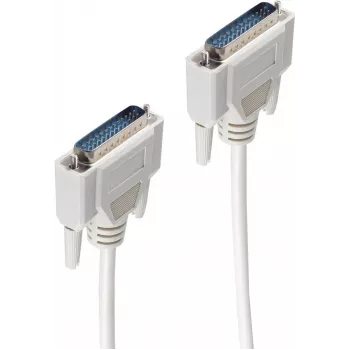 Sériový kábel ShiverPeaks BS78021-5 DB-25 sivý 5 m