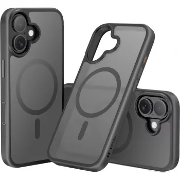 nevox StyleShell Invisio - iPhone 17 6.3 kompatibilné s MagSafe čierne (2542)