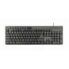 Káblová Full-Size klávesnica Gembird KBS-UM-04 USB QWERTY US-angličtina s myšou, čierna, 1,5 m kábel