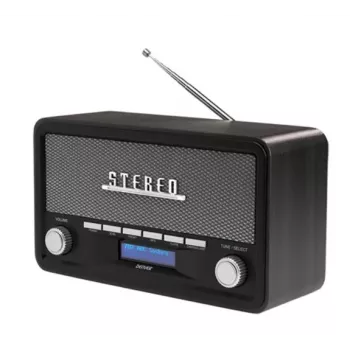 Denver DAB-18 tmavosivé digitálne rádio DAB+