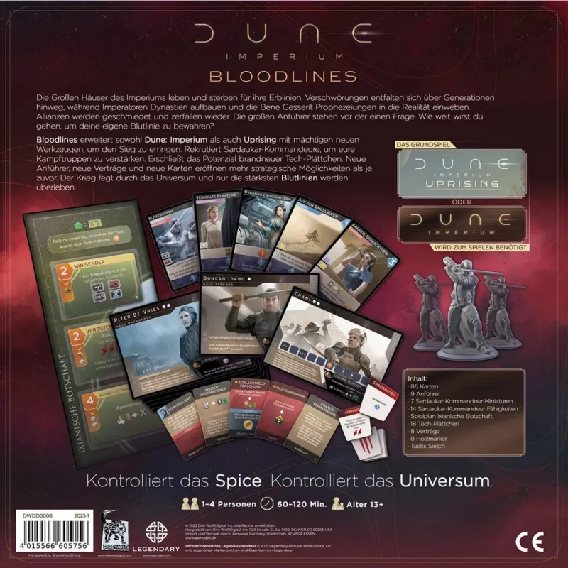 Dune: Imperium - Bloodlines, rozšírenie spoločenskej hry