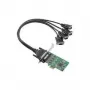 Moxa CP-104EL Low-Profile PCIe sériový adaptér – 4 x RS-232