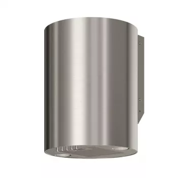 Digestor MAAN Elba Mini WPB 431 satén, puzdro z nehrdzavejúcej ocele, výška 400 mm, Ø310 mm, 120–300 m³/h, elektronické ovládanie