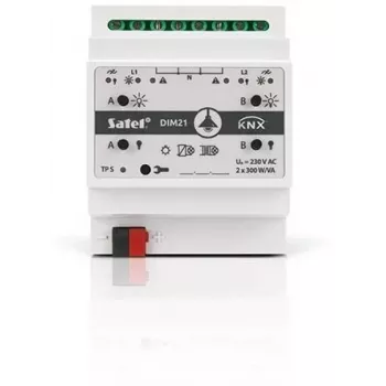Satel KNX-DIM21 smart-home aktor DIN-lištový stmievač