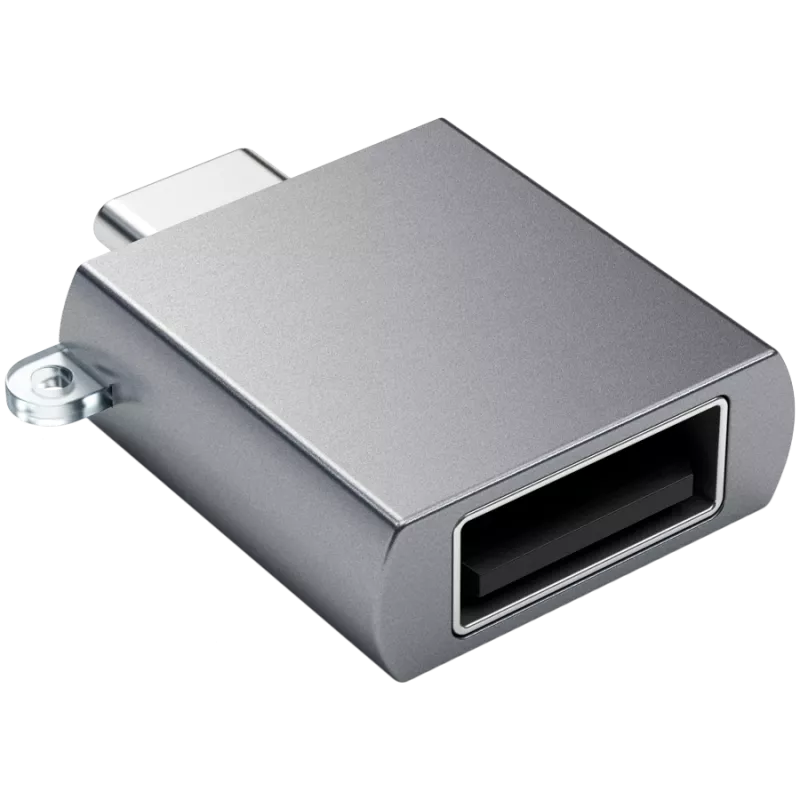 Satechi USB-C na USB 3.0 adaptér Space Gray elegantný dizajn a vysoká kvalita - kompaktný dizajn - - - (179979)