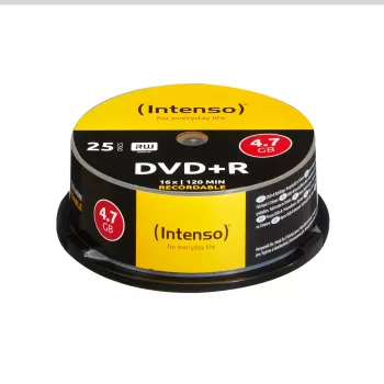 DVD+R Intenso 4,7 GB 16x 25 ks