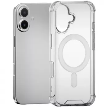 Puzdro 4smarts iPhone 16 15,5 cm (6,1 palca) transparentné