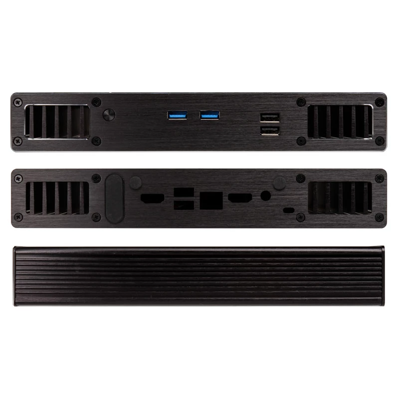 PC skriňa Akasa Plato X7D Small Form Factor čierna
