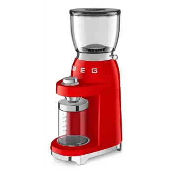 Smeg 50's Style mlynček na kávu CGF11RDEU červený