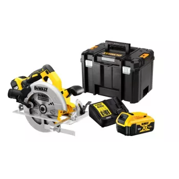 DeWALT DCS570P2-QW prenosná kotúčová píla 18,4 cm strieborná, žltá 5500 ot/min