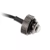 XSPC ARGB LED zátka G1/4 5V 3-Pin, čierna/chróm