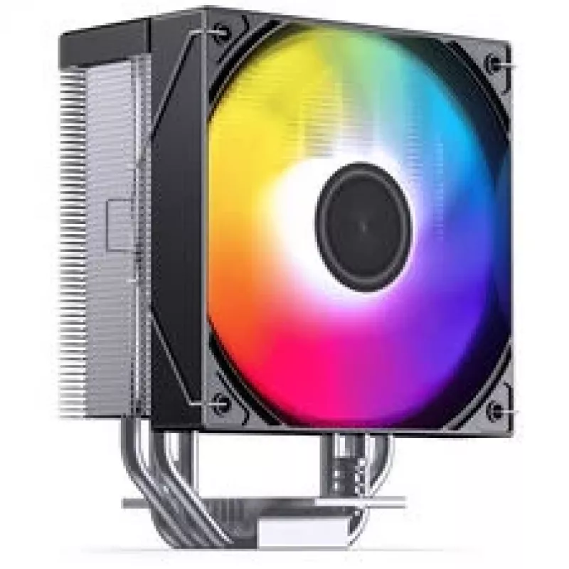 CPU chladič Jonsbo CB40 čierny ARGB Single-Tower 225W TDP, 120mm PWM ventilátor
