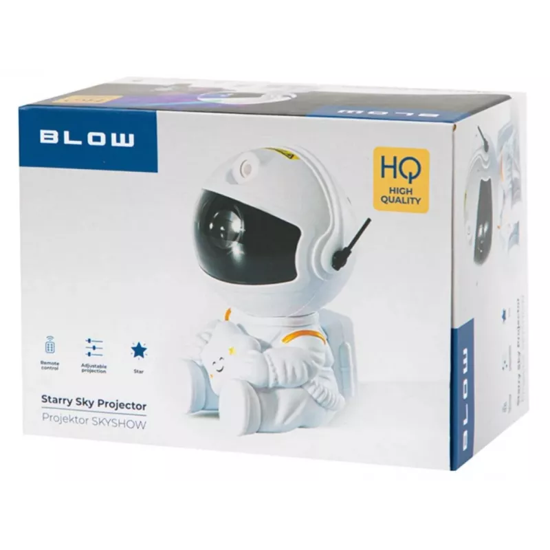 LED projektor astronaut nočné svetlo