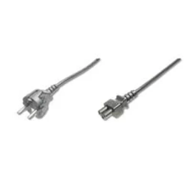 Assmann napájací kábel. Schuko - C5 M/W. 1,2 m. H05VV-F3G 0,75 mm². modrý (AK-440115-012-S)