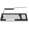 SKILLER SGK50 S2, herná klávesnica biela, DE-layout, Gateron Red