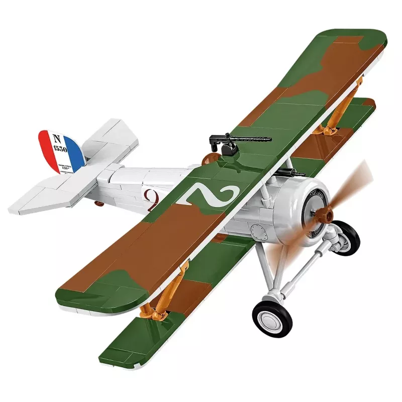 Stavebnica Cobi Blocks Nieuport 17 C.1 277 ks — model lietadla, zberateľská stavebnica