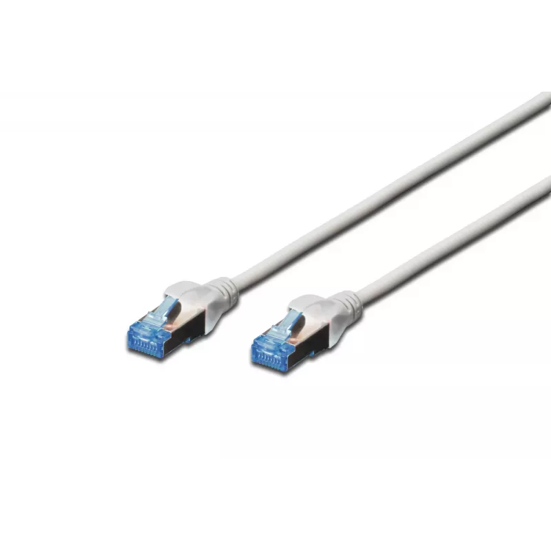 Sieťový kábel Digitus CAT 5e SF/UTP RJ-45 Cat5e 5m sivý