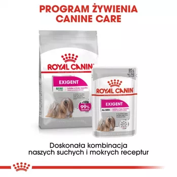 Mokré krmivo pre psy Royal Canin Exigent Meat Universal 12×85 g — hydina, dospelé, pre vyberavých psov