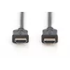 Assmann HDMI High Speed prepojovací kábel, Type-A M/M, 5,0 m, s Ethernetom, pôvodne HDMI 1.4, UL, čierny, zlatý (AK-330114-050-S)