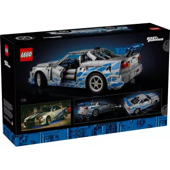 LEGO TECHNIC 42210 Rýchlo a zbesilo Nissan Skyline GT-R (R34)
