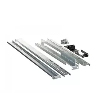 Rack-Montageset EVER pre UPS, model W/OP-ZA00-0002/00, nastaviteľná vzdialenosť koľajníc 800–1200 mm, strieborná