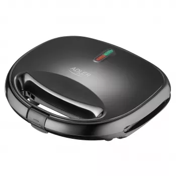 Adler AD 3071 prístroj na orechové pečivo, 750 W, 12 ks, čierny
