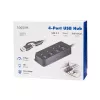 USB 3.2 Gen1 HUB, 4x USB-A vypínač
