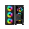 SAVIO PC skriňa Raptor X1 ARGB sklo/mesh čierna