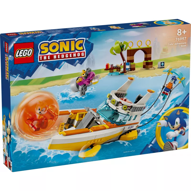 LEGO Sonic the Hedgehog Tails’ dobrodružná loď - hracia sada 76997