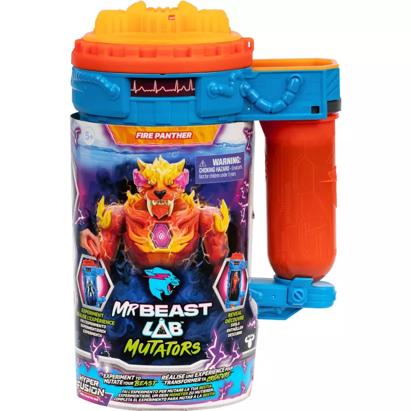 MrBeast Lab Mutators S2 Mutation Chamber - Flame Panther, figúrka