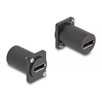 DeLOCK D-typ modul DisplayPort konektor samica na konektor samica 4K čierny
