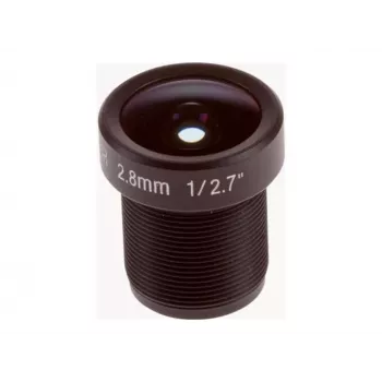 Axis 03074-001 megapixelový objektív M12 2,8 mm F1.2, pevná clona, pre P3905-R Mk III a M3905-R, balenie 10 ks