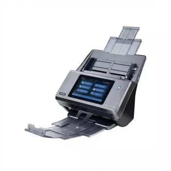 Dokumentový skener PLUSTEK eScan A 450 Pro — 600 dpi, 10,1 palcov dotykový displej, stolový podávací skener