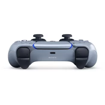 Bezdrôtový gamepad Sony DualSense pre PlayStation 5 — vstavaná Li-Ion batéria, gyro, haptické vibrácie, reproduktor, 3,5-mm jack, strieborná