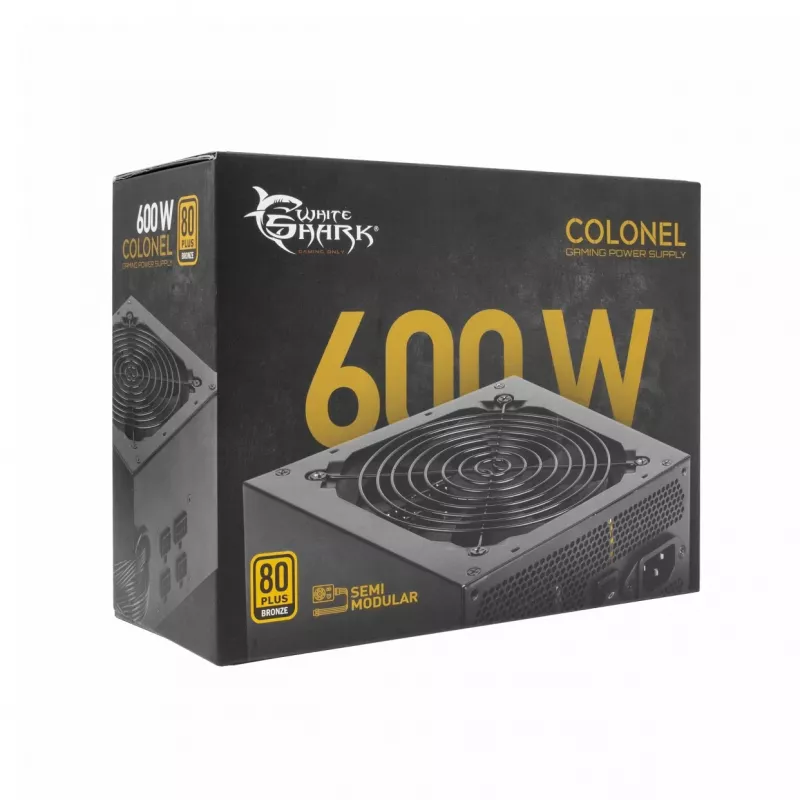 Napájací zdroj White Shark Colonel 600 W