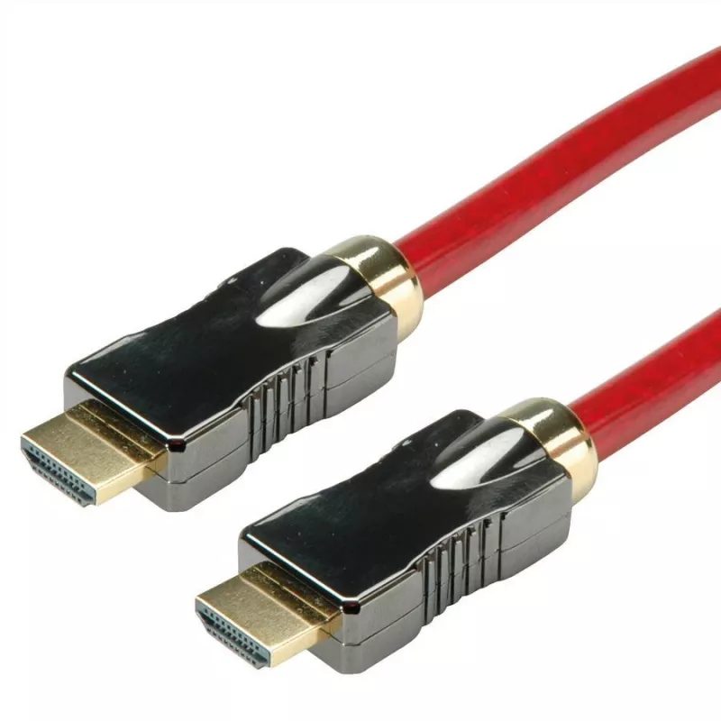 Roline - HDMI kábel s Ethernetom - HDMI samec na HDMI samec - 1 m - dvojitá izolácia