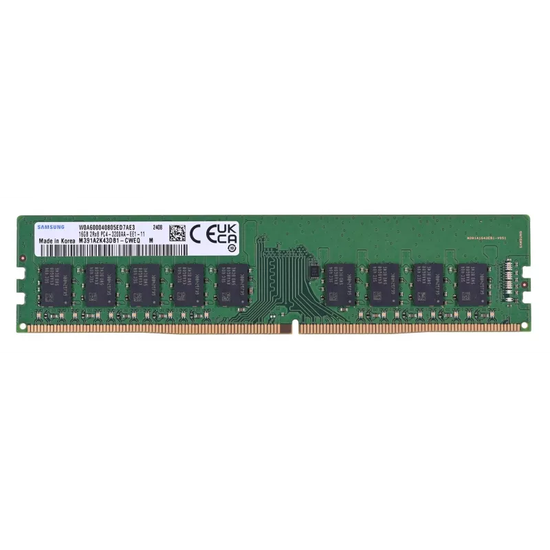 Samsung M391A2K43DB1-CWE pamäťový modul 16 GB 1 x 16 GB DDR4 288-pinový DIMM ECC