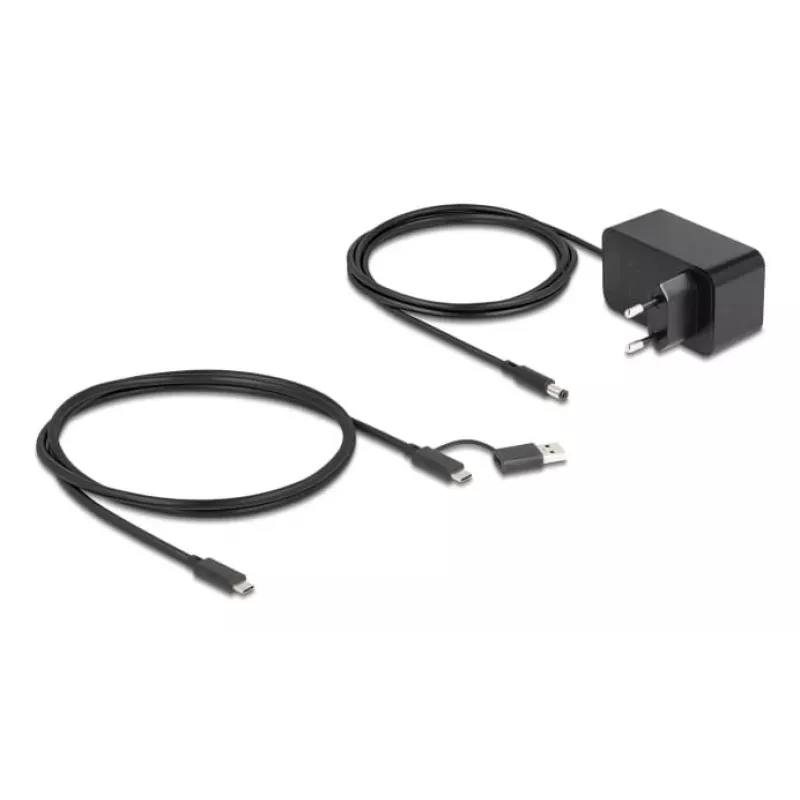 DeLOCK 64326 rozbočovač USB 3.2 Gen 2 (3.1 Gen 2) Type-C 10000 Mbit/s čierny