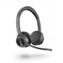 Headset HP POLY Voyager 4320 certifikovaný pre Microsoft Teams, káblový a Bluetooth, USB-A + BT700 dongle, okolo uší, 1,5 m kábel, 162 g, čierna