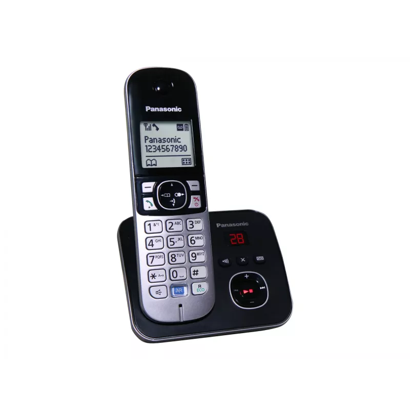 DECT telefón Panasonic KX-TG6821GB čierny