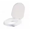 Etac Hi-Loo zvýšené toaletné sedadlo s vekom, 10 cm